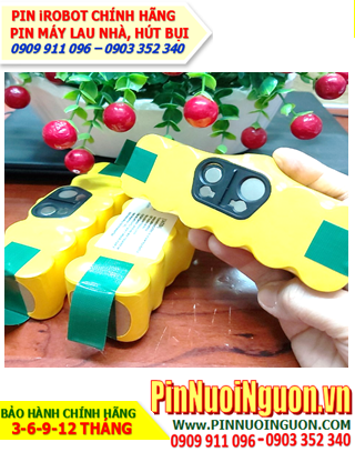 Pin iRobotRoomba 14.4v-3.0AH (3000mAh); Pin sạc NiMh iRobotRoomba 14.4v-3.0AH (3000mAh) Thay pin iRobot| Bảo hành 6 tháng 